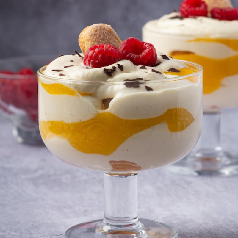 Mascarpone and Fruit Dessert