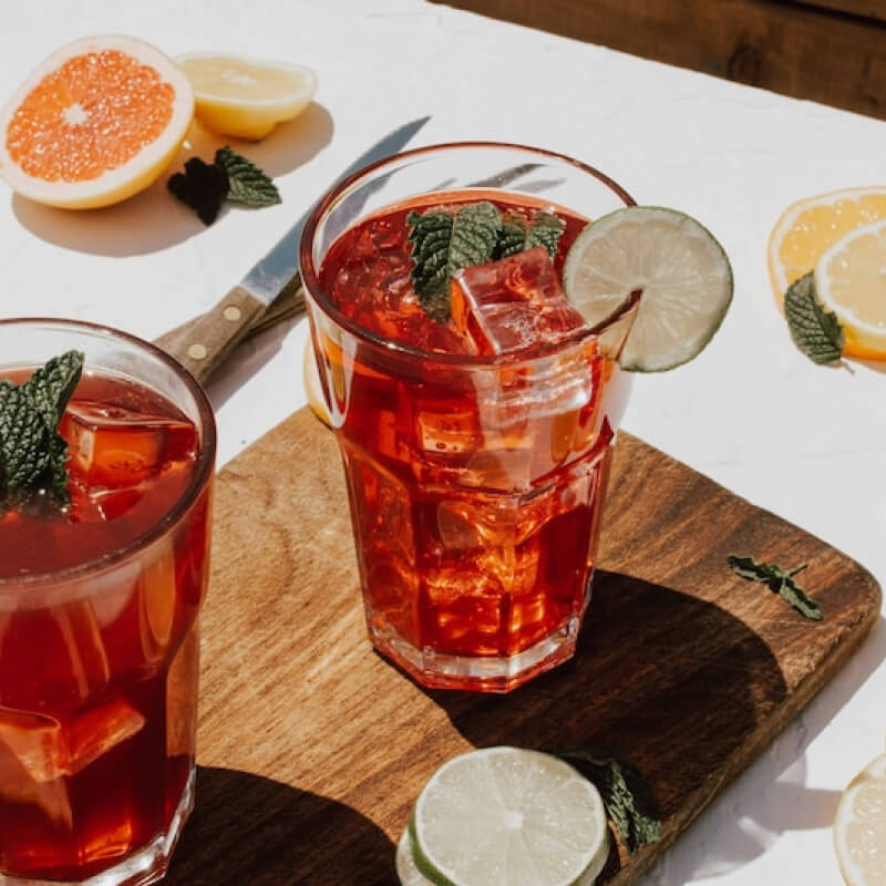 Citrus Mint Iced Tea