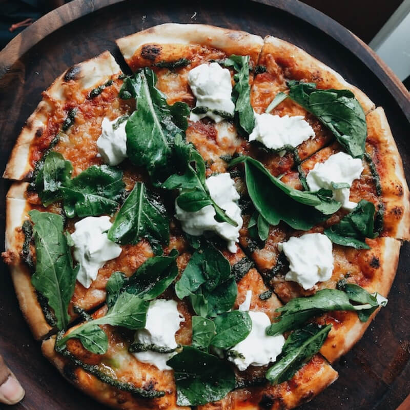 Spinach and Ricotta Pizza Recipe